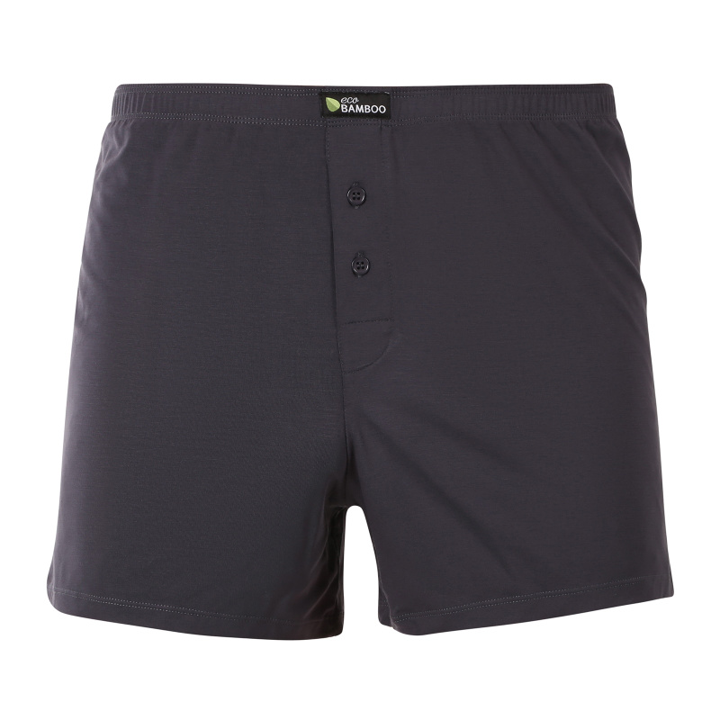 Pánské trenky Gino bambusové šedé (75194) M, trenýrky