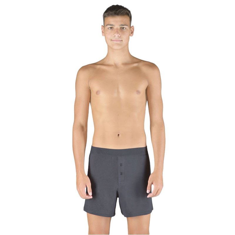 Pánské trenky Gino bambusové šedé (75195) L, trenýrky