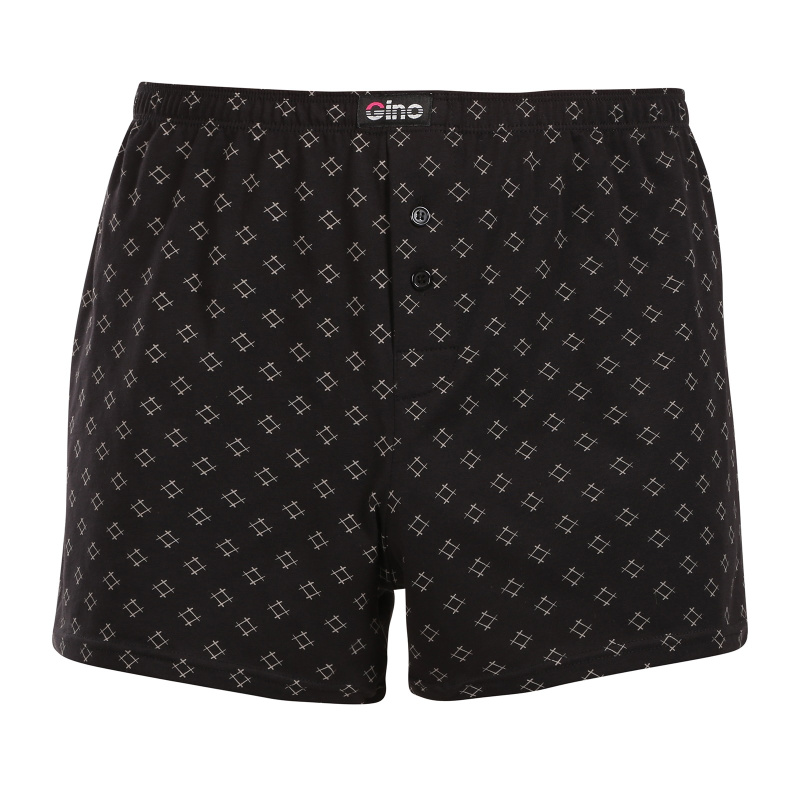 Pánské trenky Gino černé (75210-MxCMxG) XL, trenýrky