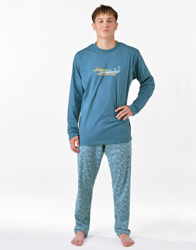 Pánské pyžamo Gino vícebarevné (79191-MGADxA) 3XL