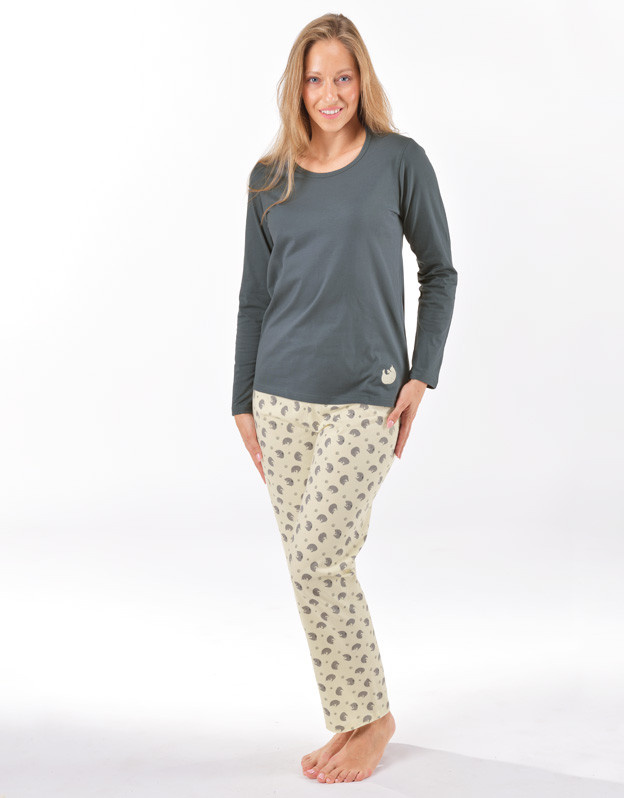 Dámské pyžamo Gina vícebarevné (19169-DxGLYB) XL