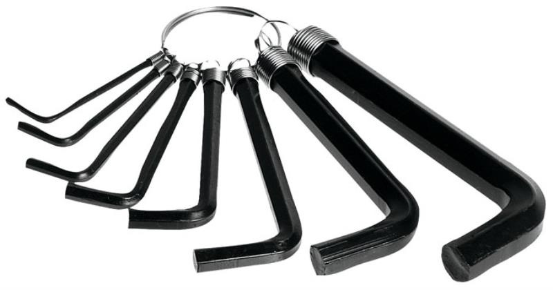 Sada inbusových klíčů 2–10 mm 8 ks