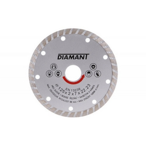 FESTA Kotouč diamantový DIAMANT 125x2x22.2mm TURBO