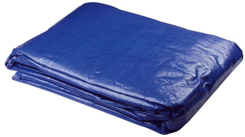 Plachta zakrývací Profi 140 g/m2 modrá/stříbrná 3×5 m