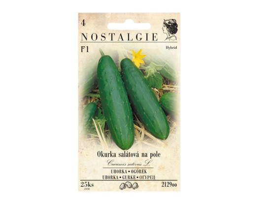 NOSTALGIE Okurka salátová na pole