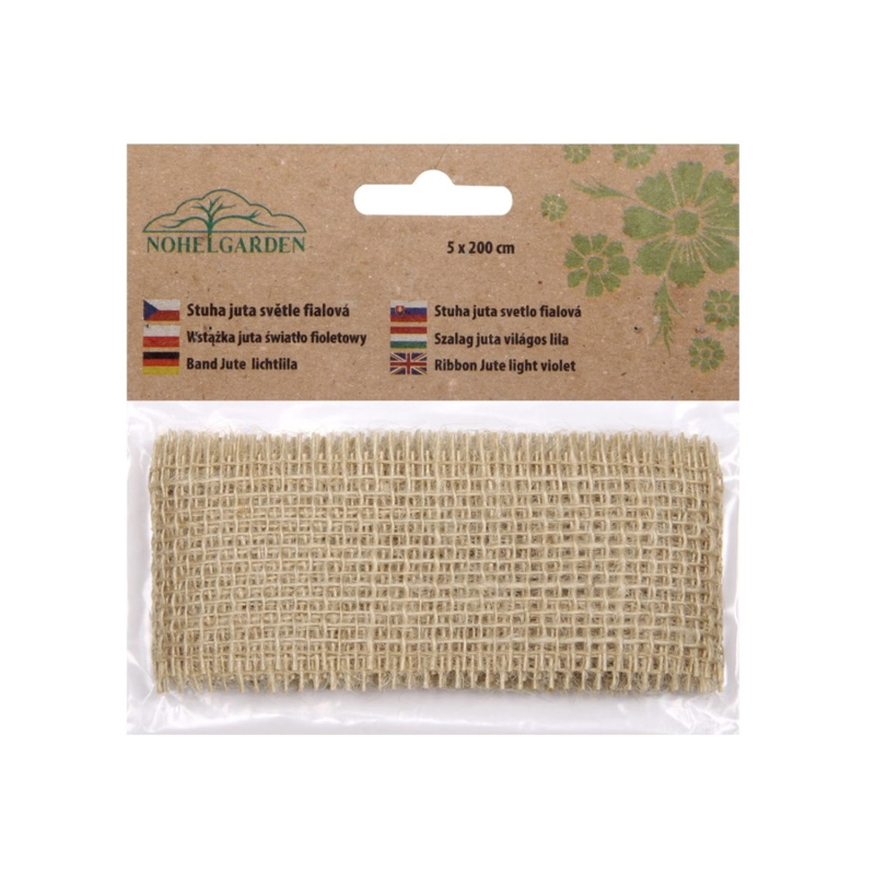 Nohel Garden Stuha juta, natural, 5 x 200 cm