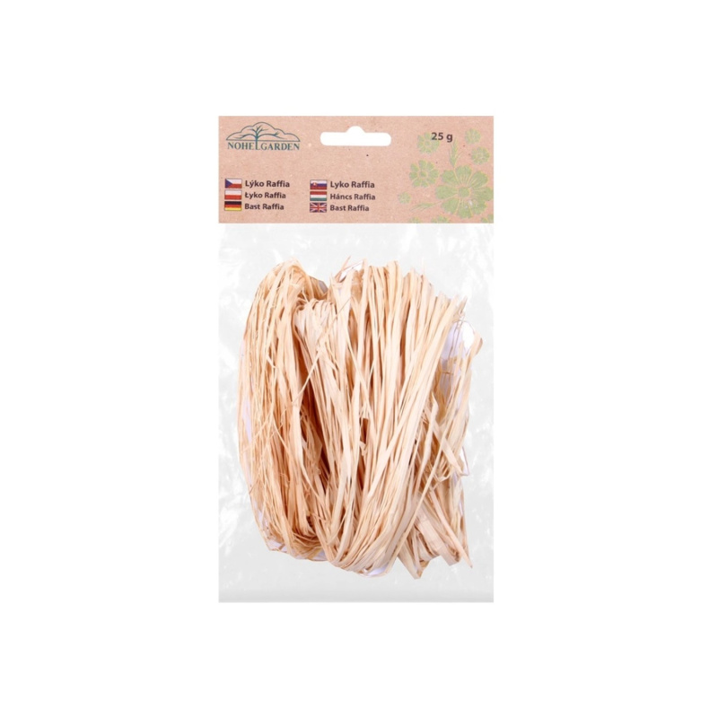 Nohel Garden Provaz lýko Raffia, přírodní, 25 g