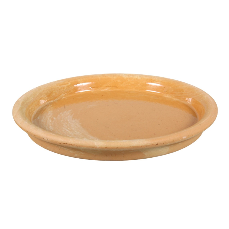 Podmiska Disko pr. 24cm, glazovaná, béžový melír