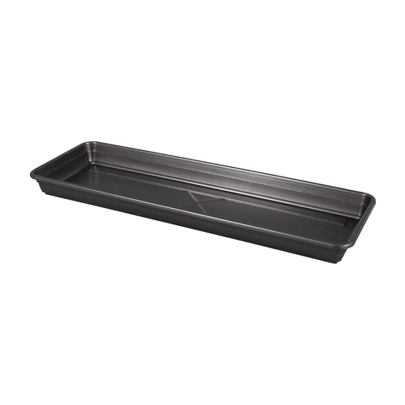 Podmiska pod truhlík lobelia š60cm - antracit