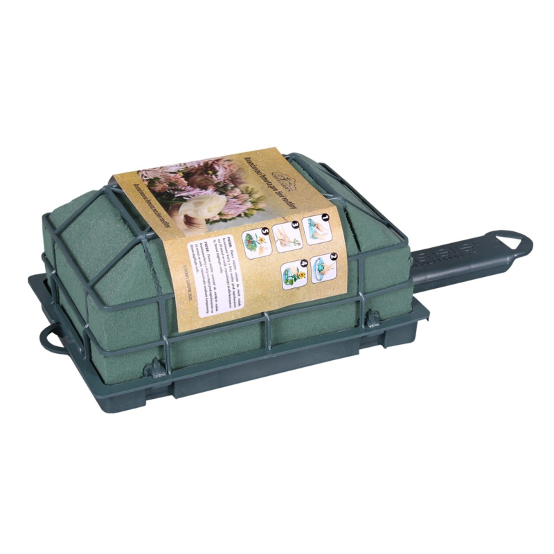 Nohel Garden Aranžovací hmota pro živé rostliny OASIS FLORETTE, držák, 8x17x11cm