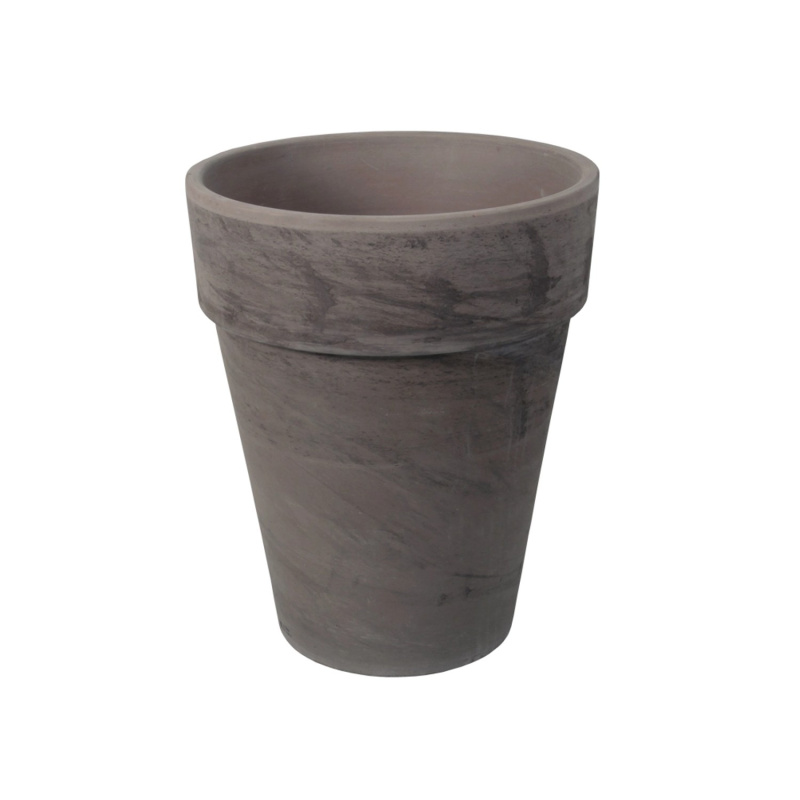 Květník IRIS pr. 26 cm, čedičový melír