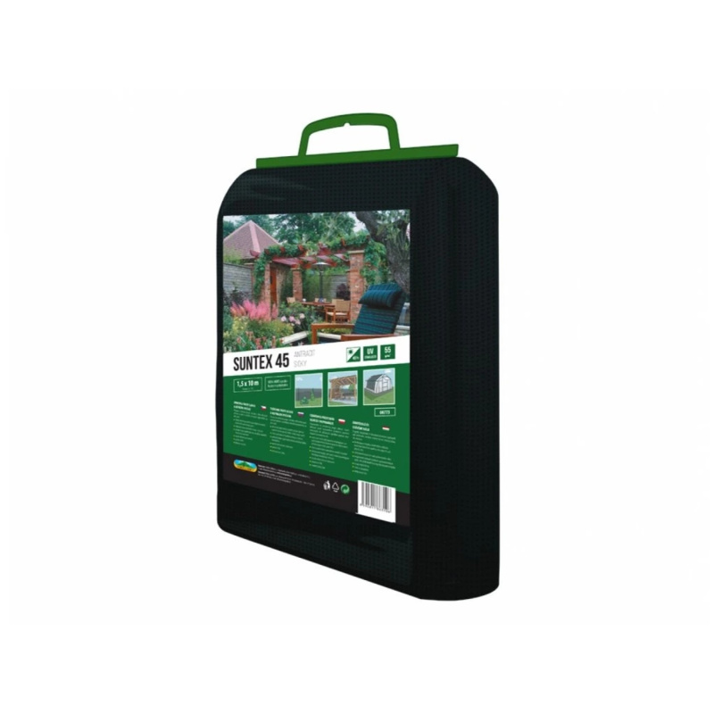 Stínovka PE SUNTEX 45% s oky antracitová 1,5x10m