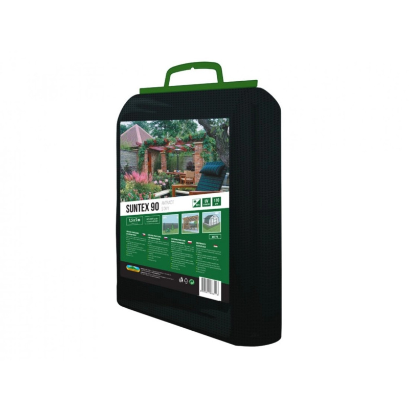 Stínovka PE SUNTEX 90% s oky antracitová 1,5x5m