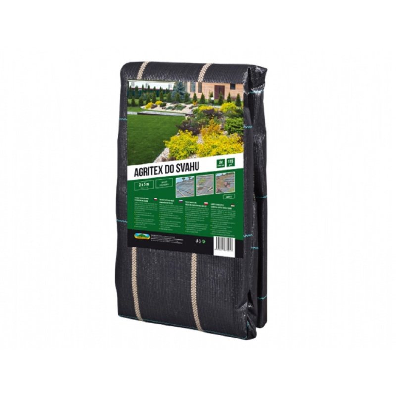 NOHEL GARDEN Tkaná mulčovací textilie AGRITEX DO SVAHU 2 x 5 m
