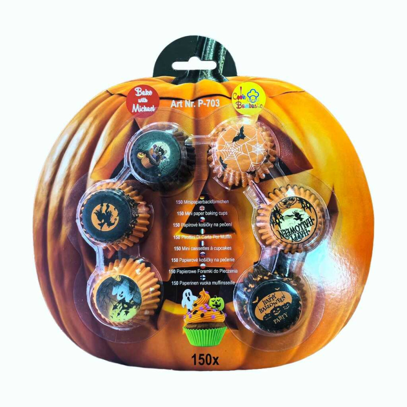 Alvarak Cukrářské košíčky mini Halloween 150ks