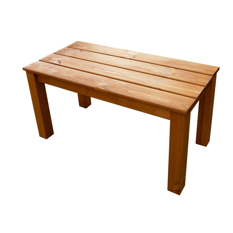 Nízký stolek Atlanta, borovice, 50 x 50 x 100 cm