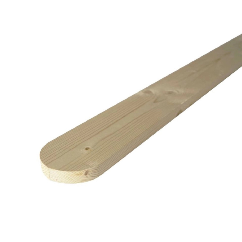 ASKO Plotovka ze smrkového dřeva, zakulacený konec, 19 x 92 x 1000 mm