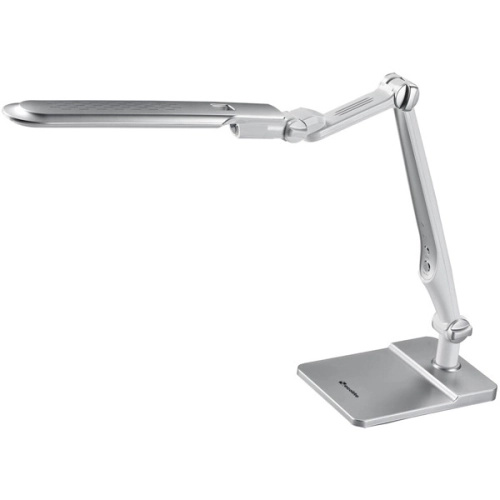 Ecolite Stolní lampa LED MATRIX - stříbrná