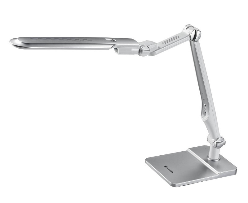 Ecolite Stolní lampa LED MATRIX - stříbrná