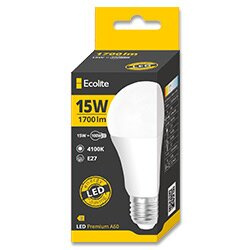 Ecolite LED - žárovka - E27, 15 W, sv. tok 1700 lm