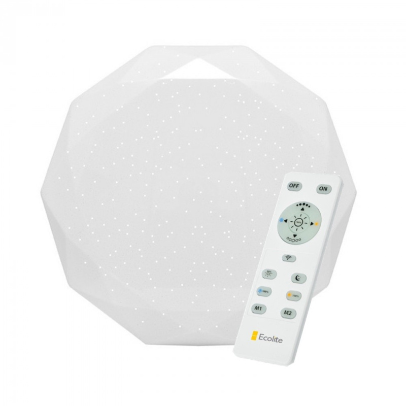 Svítidlo LED s dálkovým ovládáním Ecolite Diamant 50 W
