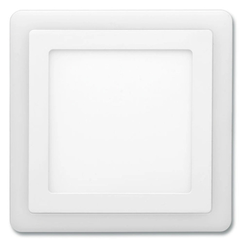 LED vestavné svítidlo DUO hranaté 18W+6W 1530 lm