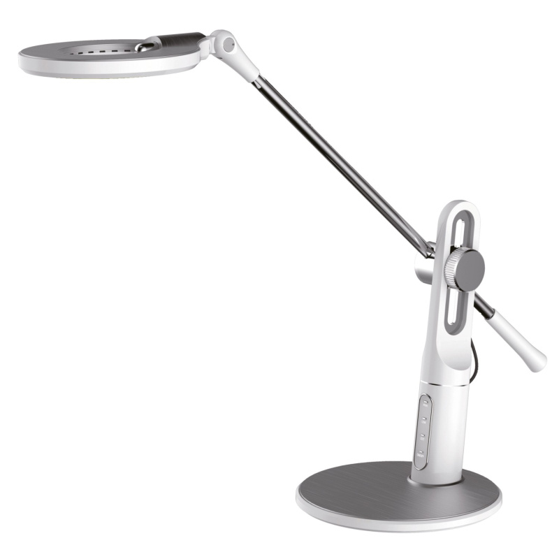Ecolite LED Stolní lampa, bílá 10 W