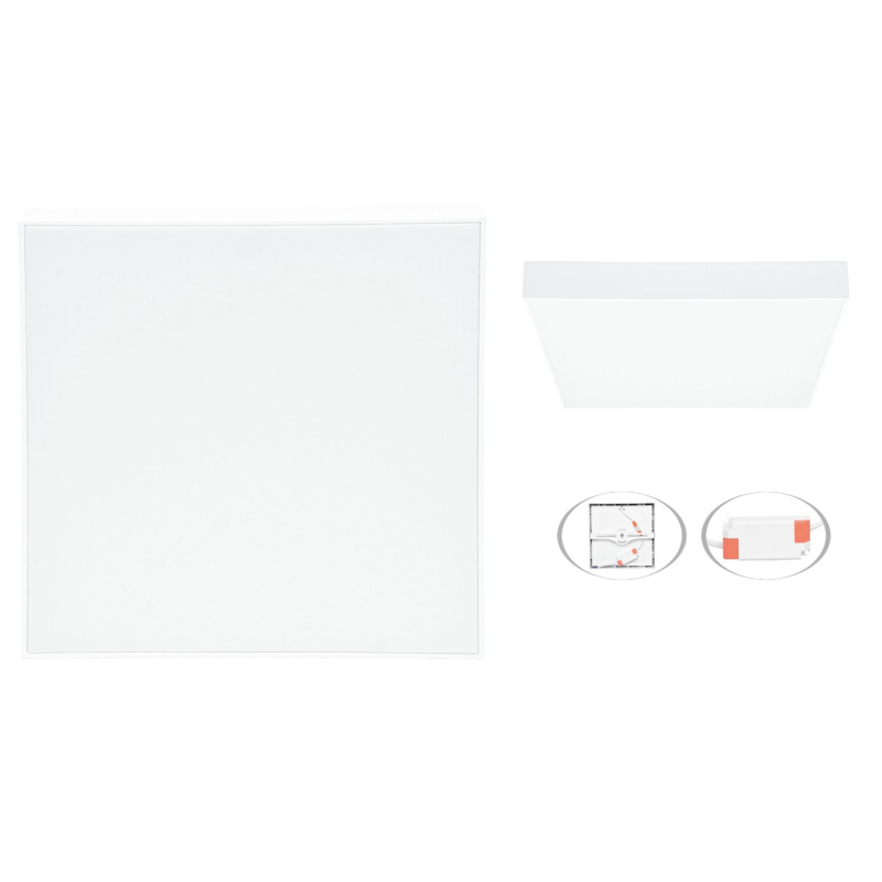 Svítidlo LED Ecolite Trim 24 W čtvercové