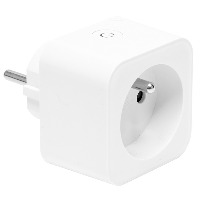Zásuvka SMART s měřením el. energie ECOPLANET IP20, 1x zásuvka