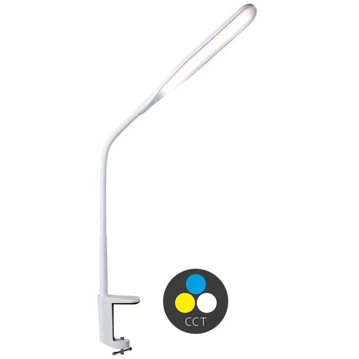 Lampa stolní ECOPLANET PRIM 10W, 500lm, 3000-6000K, bílá