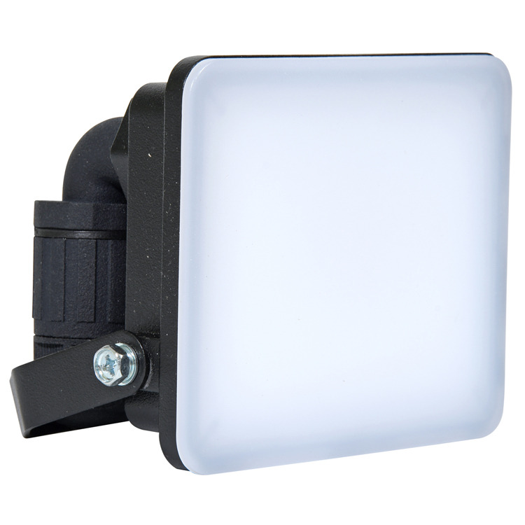 LED reflektor ECOPLANET FIST 10W, 900lm, 5000K, IP65, černá