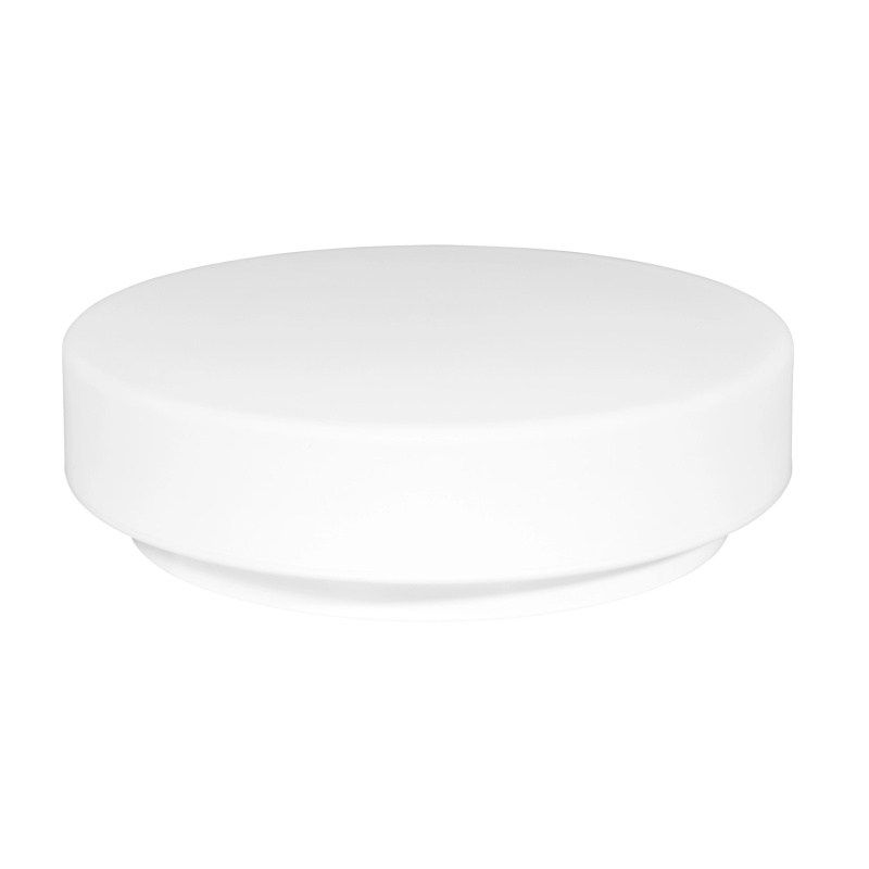 Stropní svítidlo Ecolite, E27, IP44, bílé, pr. 30 cm