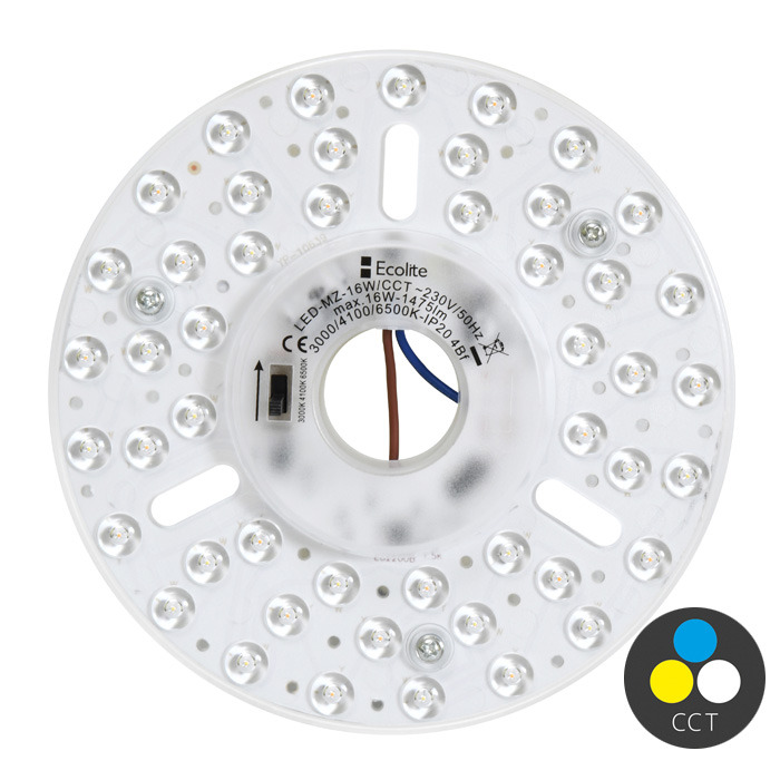 Ecoplanet Magnetický SMD modul 16W 1475lm 3000-6000K, pr. 15,5 x 2,3 cm