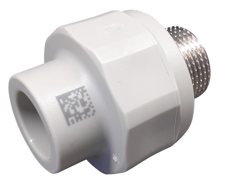 Přechodka Pipelife PP-R MZV 25 mm × 1/2" vnější závit