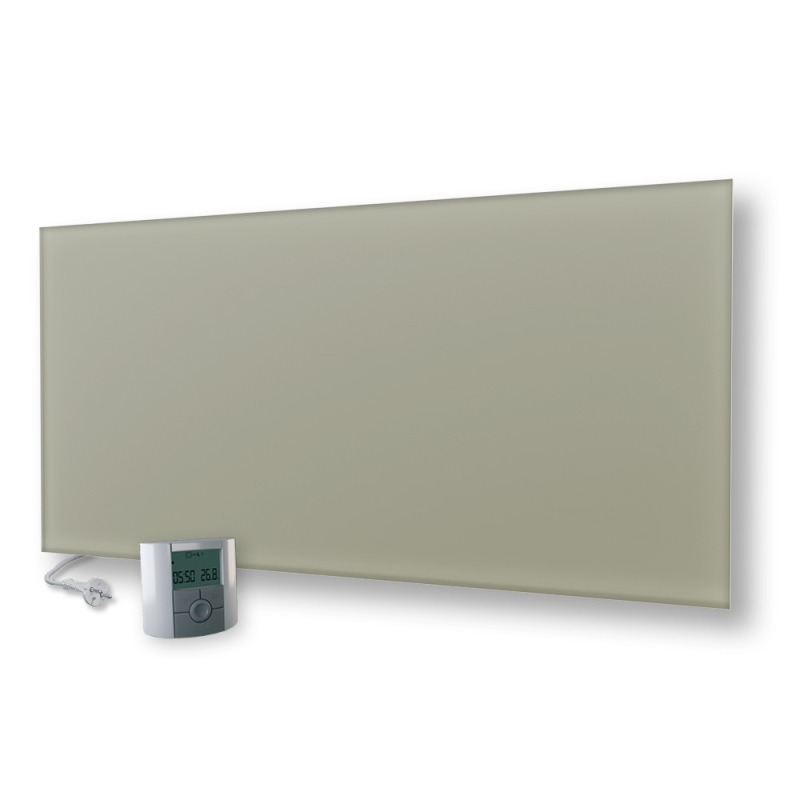 Fenix GS+ topný panel 125x65 cm skleněný světle šedá 11v 5 437 788