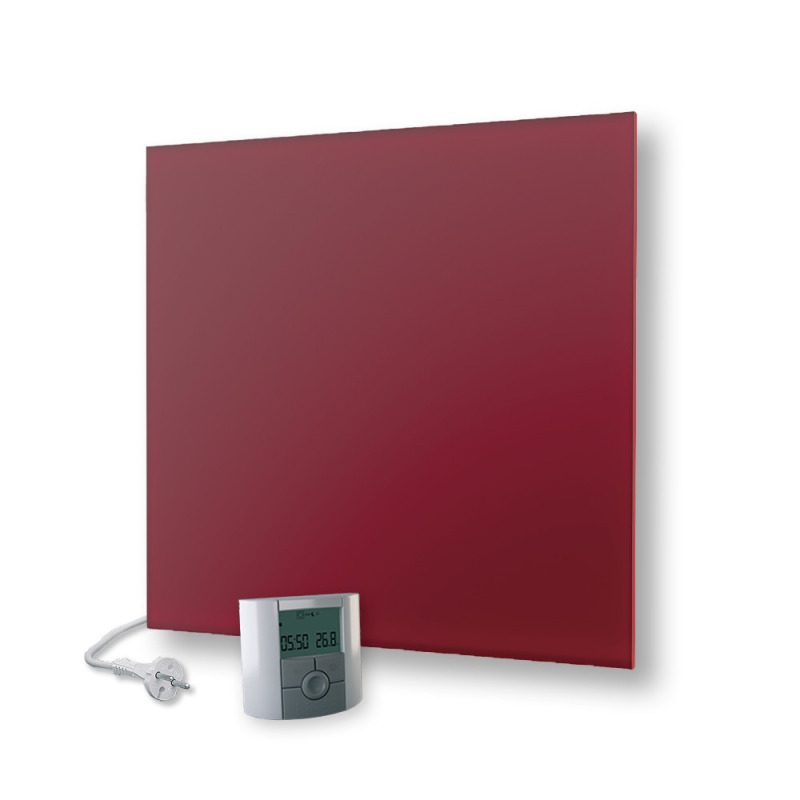 Fenix GS+ topný panel 58,5x58,5 cm skleněný červená 11v 5 437 795
