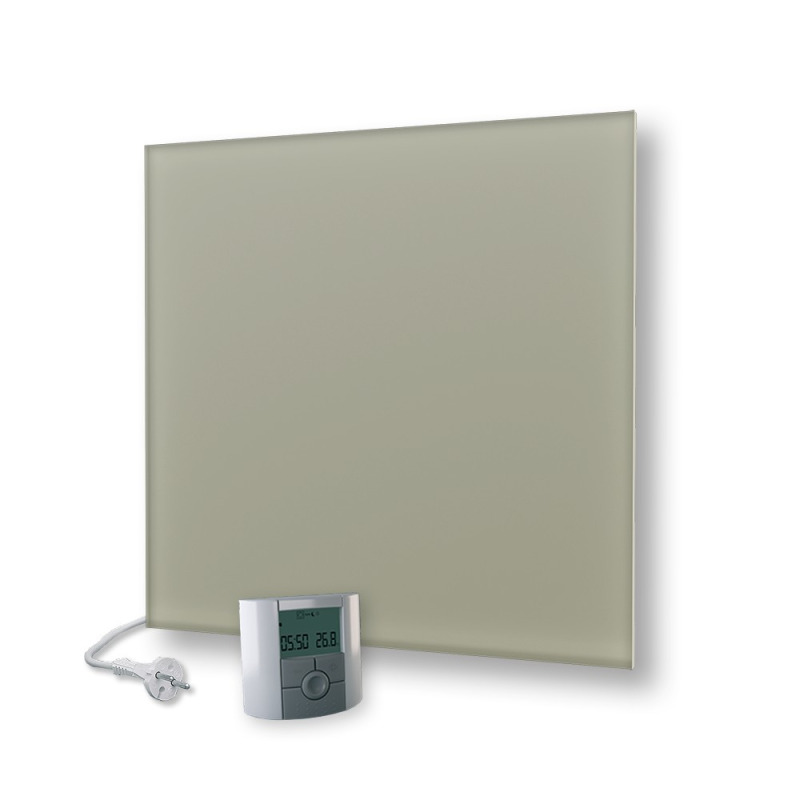Fenix GS+ topný panel 58,5x58,5 cm skleněný světle šedá 11v 5 437 786