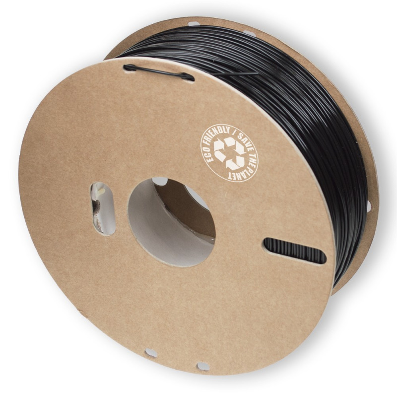 PLA Filament struna pro 3D tisk 1,75mm černá 1kg/340m Fenix 37V8001001