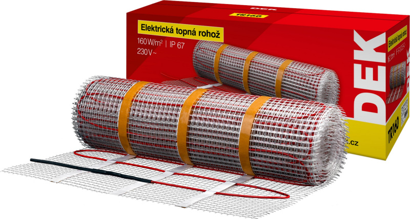 Rohož topná DEK TR160 2 m2