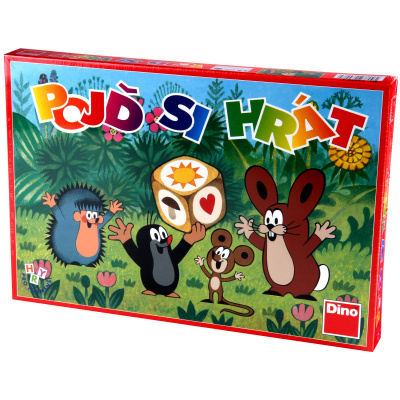 Dino Pojď si hrát Krtek Člověče nezlob se