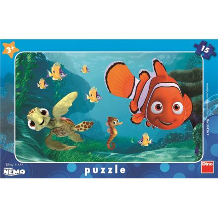 Dino Nemo a želva rámové 15 dílků