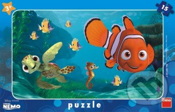 Dino Nemo a želva rámové 15 dílků