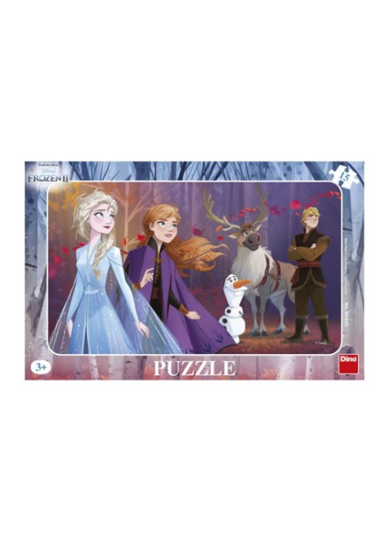 Puzzle Frozen II s Kristoffem 15 dílků deskové DINO