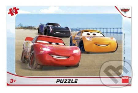 CARS ZÁVODÍ 15 deskové Puzzle