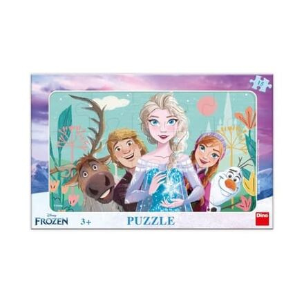 DINO Puzzle Ledové království: Rodina 15 dílků