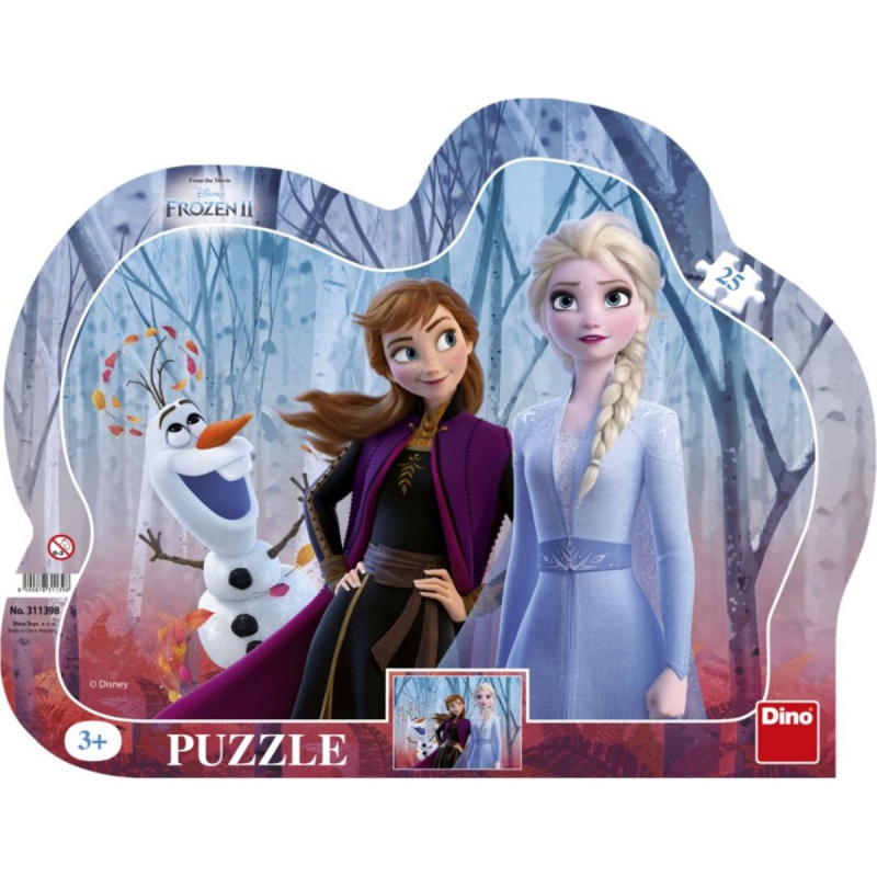 DINO Puzzle Ledové království 2, 25 dílků