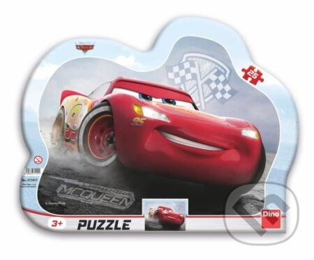 Dino Puzzle Cars 3: Blesk McQueen 25 dílků