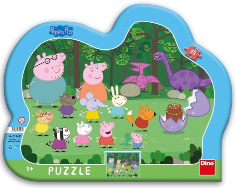 Dino PEPPA PIG 25 kontura