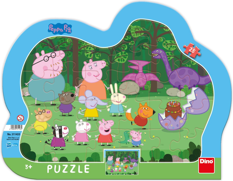 Dino PEPPA PIG 25 kontura