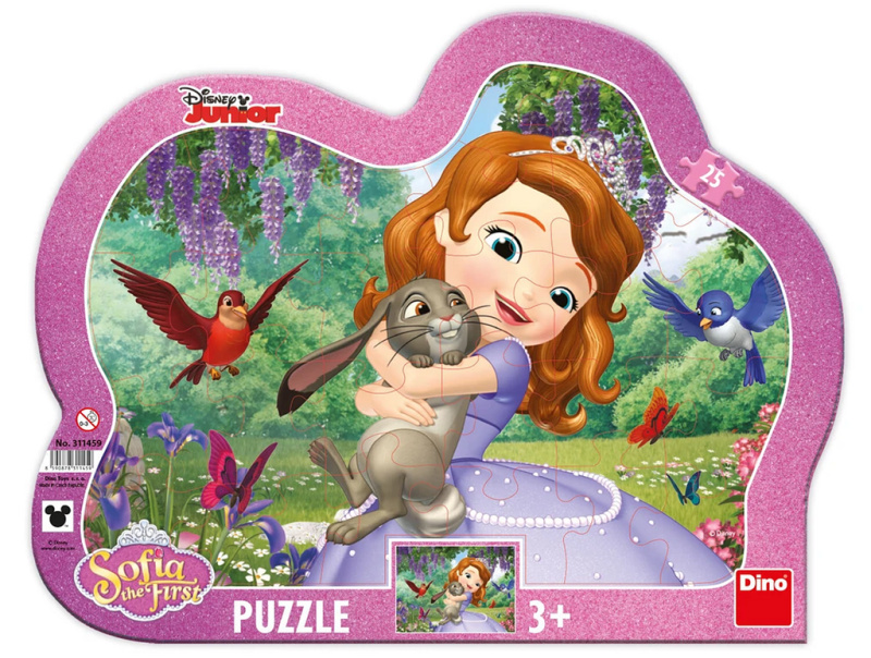 Dětské puzzle Sofie a zvířátka
